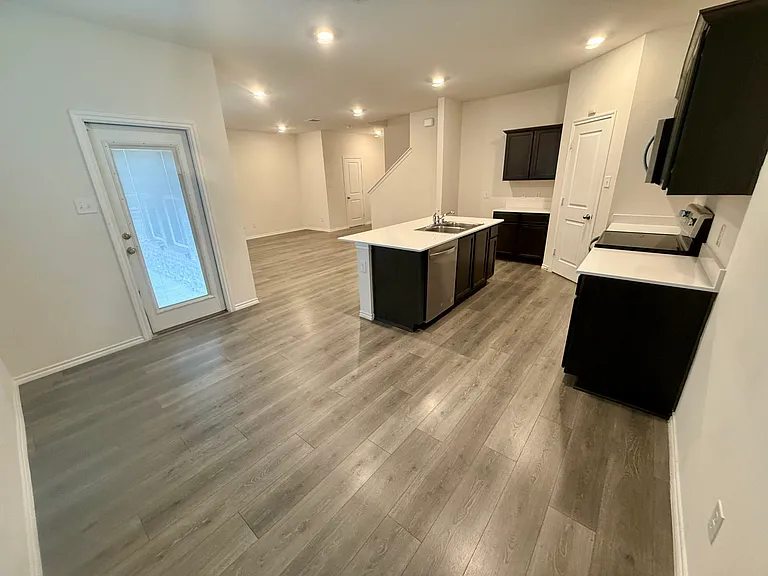 Kitchen and dining room