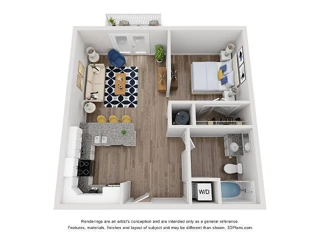 Floor plan The Sand Dollar