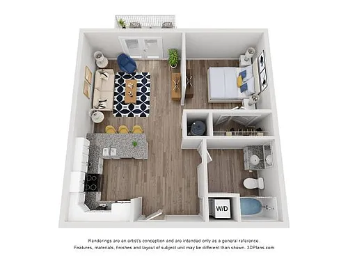 Floor plan The Sand Dollar