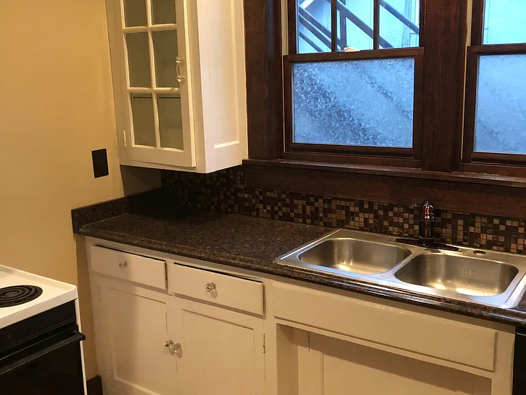 Original kitchen cabinetry