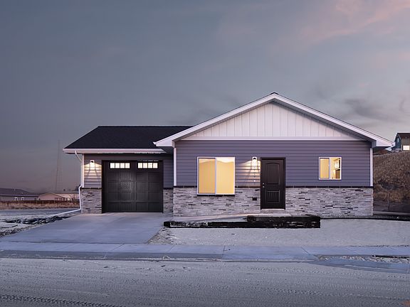 The Dusey Floor Plan Exterior Example Cody WY