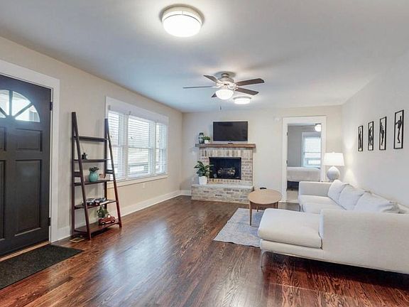 Living room looking toward master bedroom.
