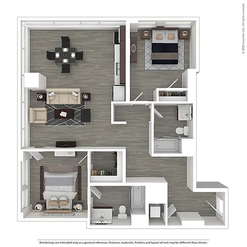 Floor plan B3