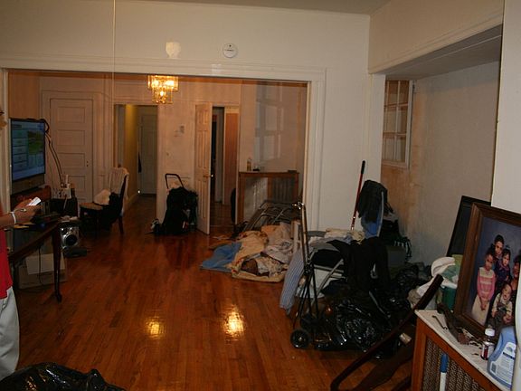 first floor  living-dining room