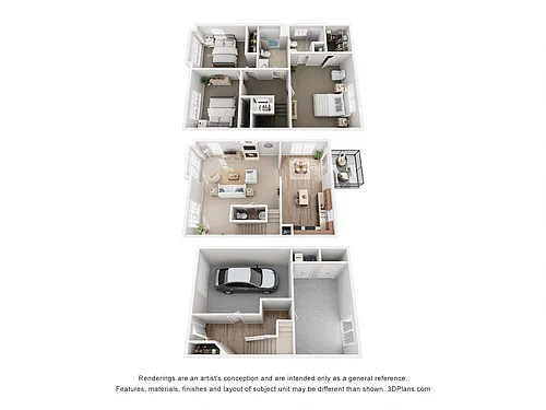 Floor plan Tradewind Townhome