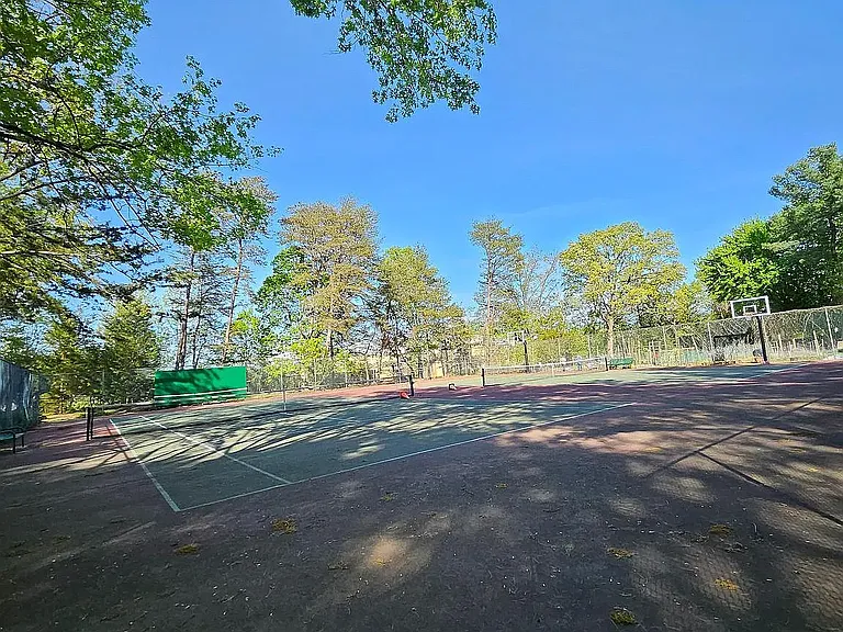 Tennis courts available