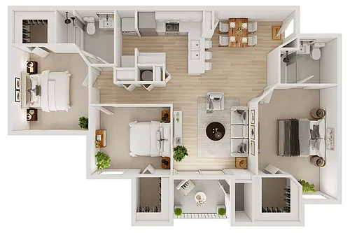Floor plan C1R2