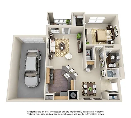 Floor plan A1G