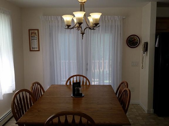 French doors to back deck
