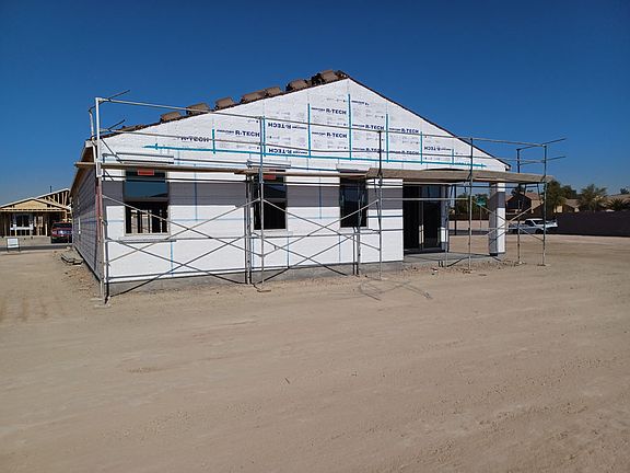 Back exterior elevation