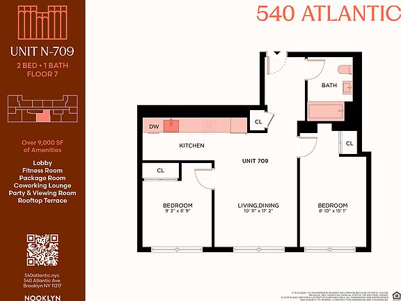 2nd image of 540 Atlantic Ave #709