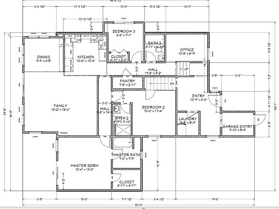 Builder's Floor Plan