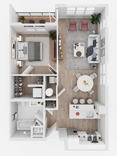 Floor plan Willow