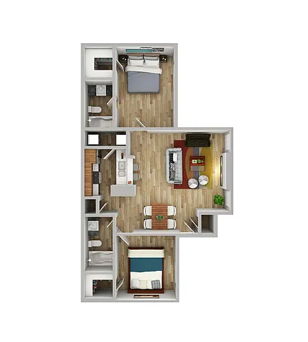 Floor plan B2
