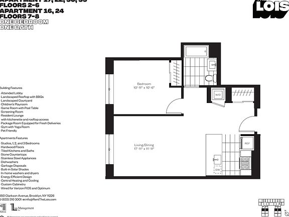 2nd image of 350 Clarkson Ave APT 622