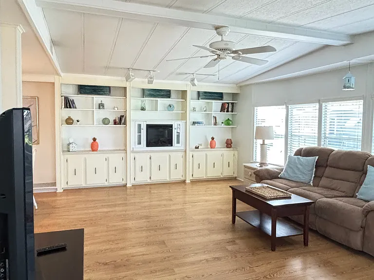 Living Rm. and Electric Fireplace