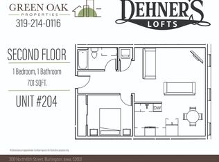 309 6th St #204, Burlington, IA 52601