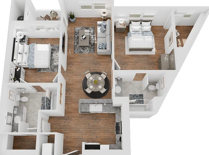 Bordeaux Floorplan Diagram