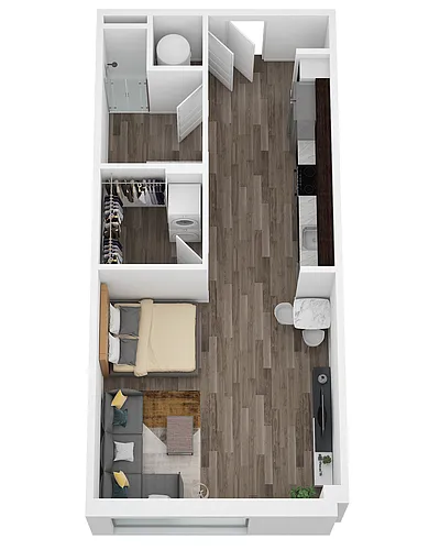 Floor plan Studio