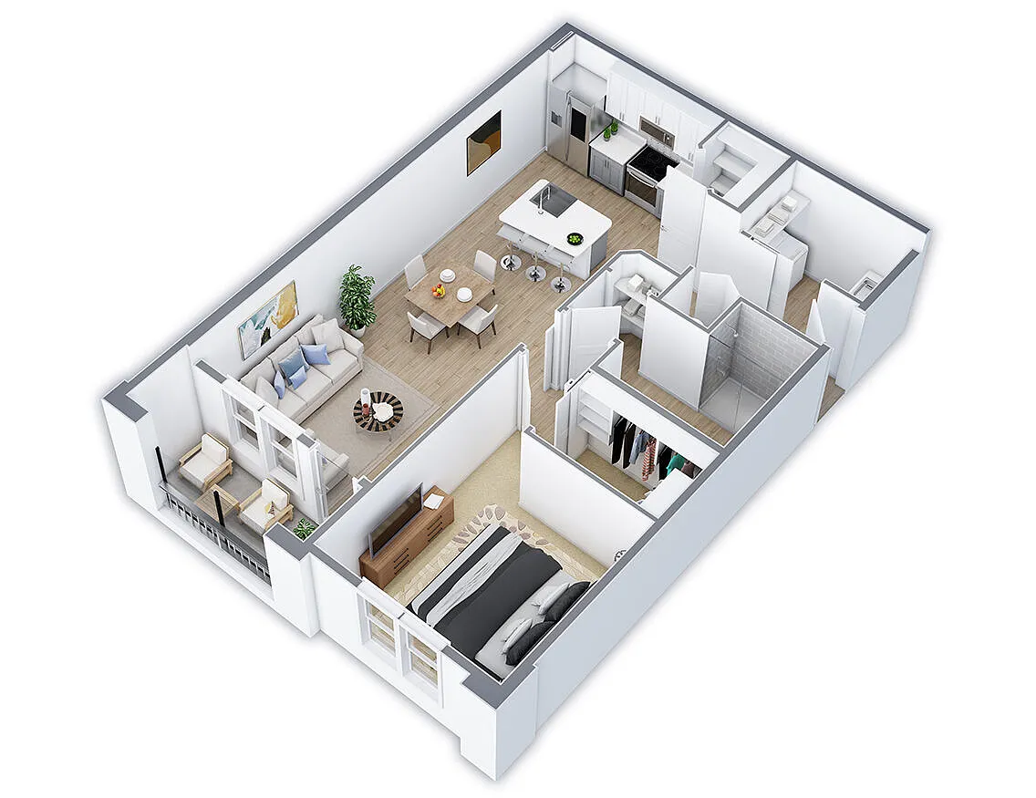 Floor plan A1