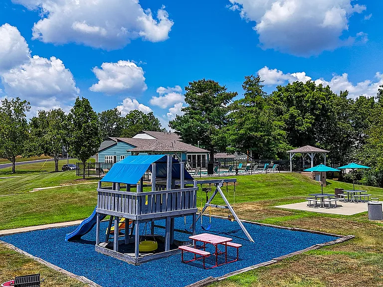 Playground & Grilling Stations with Picnic Area