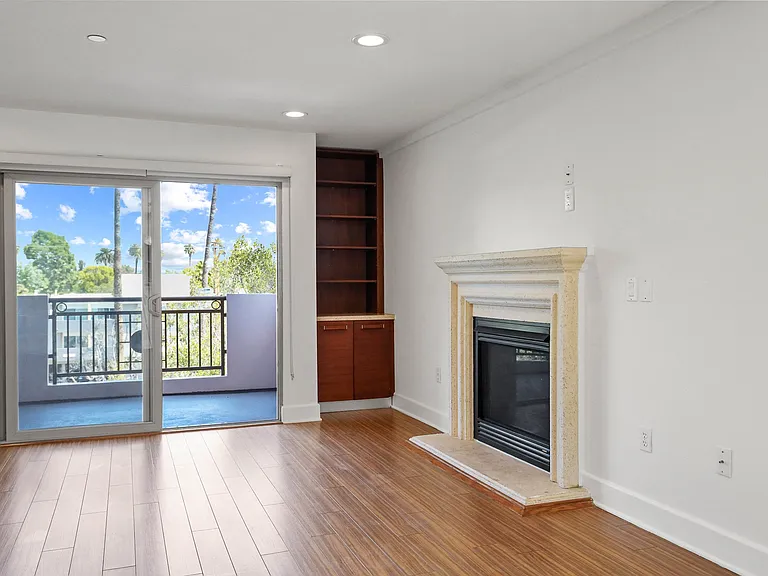 Living Room Spaces with Bar and Fireplace