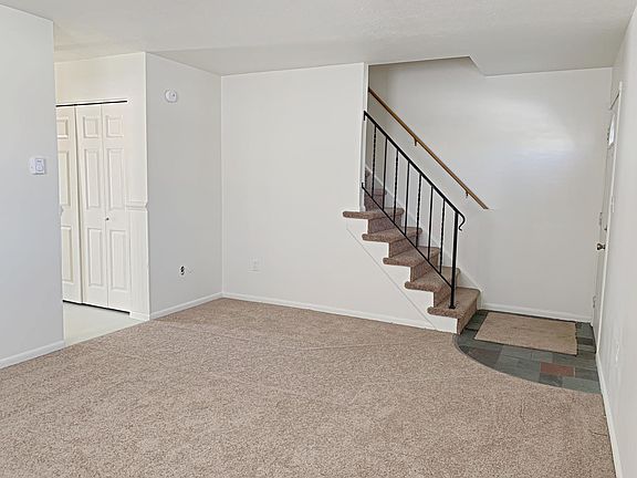 Living room view from left side of house