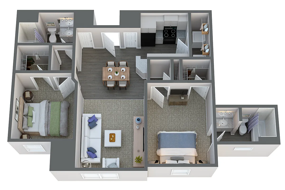 Floor plan B3