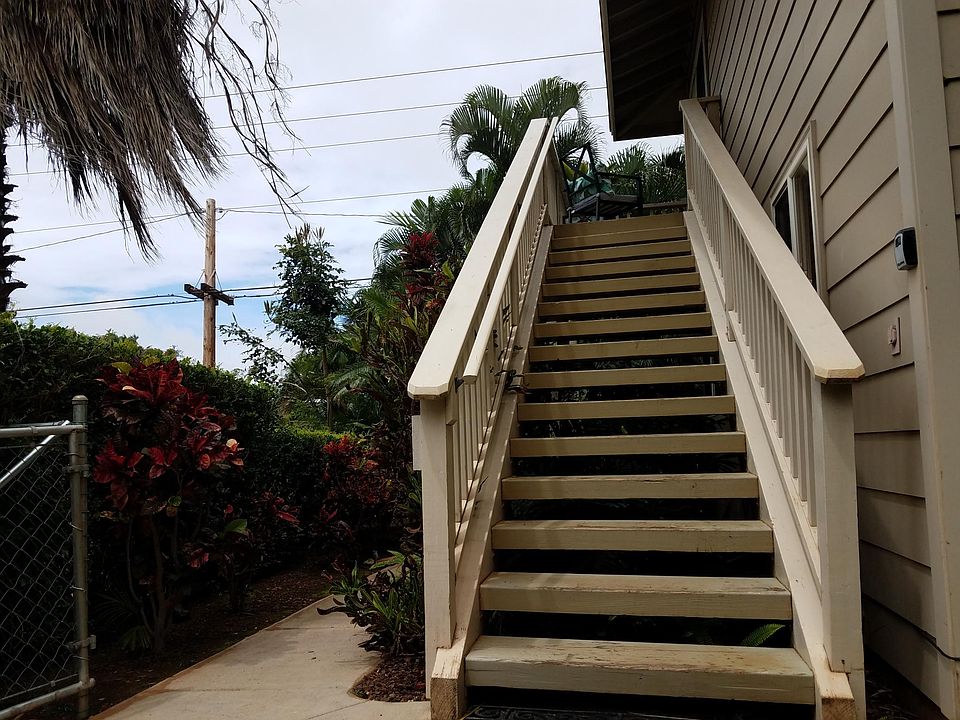 Steps leading to front door