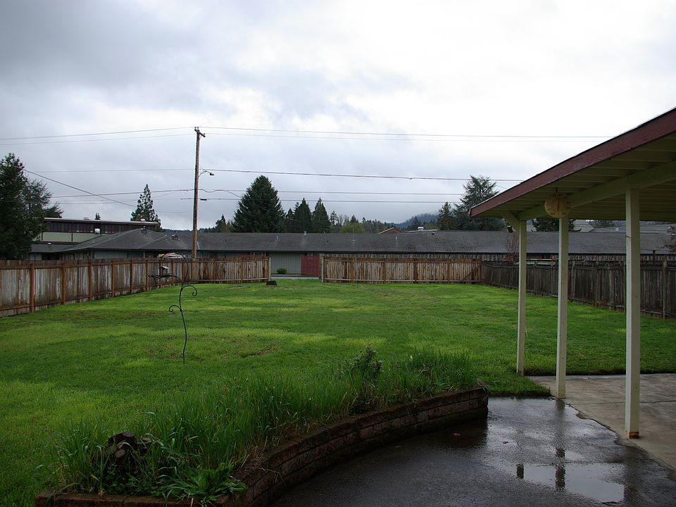Back yard view from house