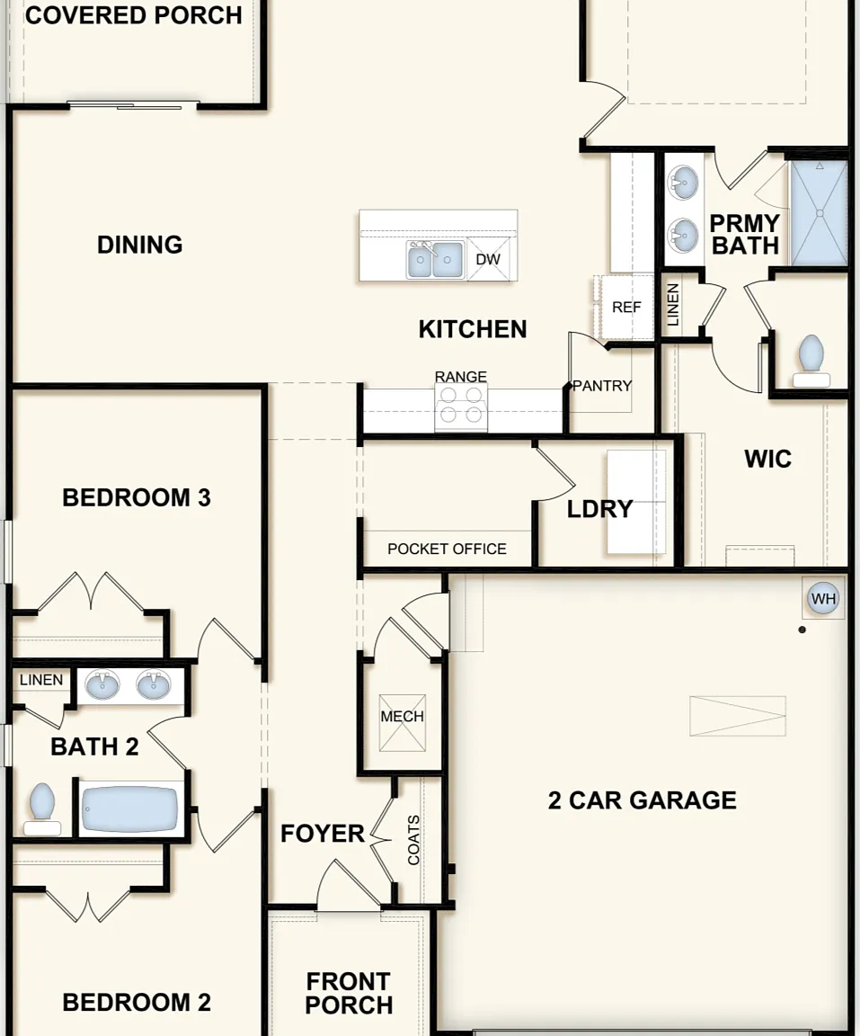 3 bed, 2.0 bath, 1700 sqft, $2,600 — Photo 2