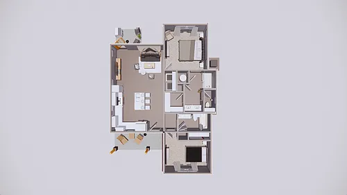 Floor plan 2 Bedroom