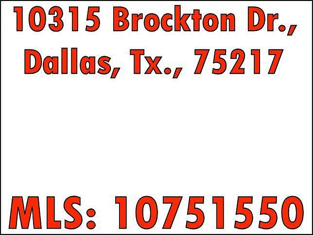10315 Brockton - MLS: 10751550