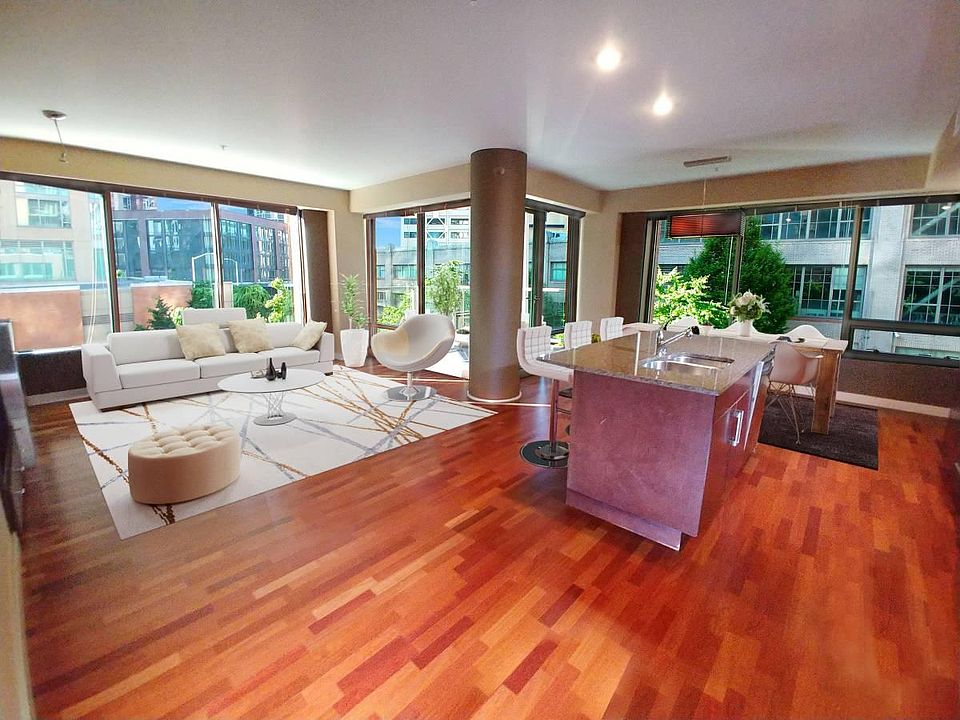 Spacious and Well Lit Living Room