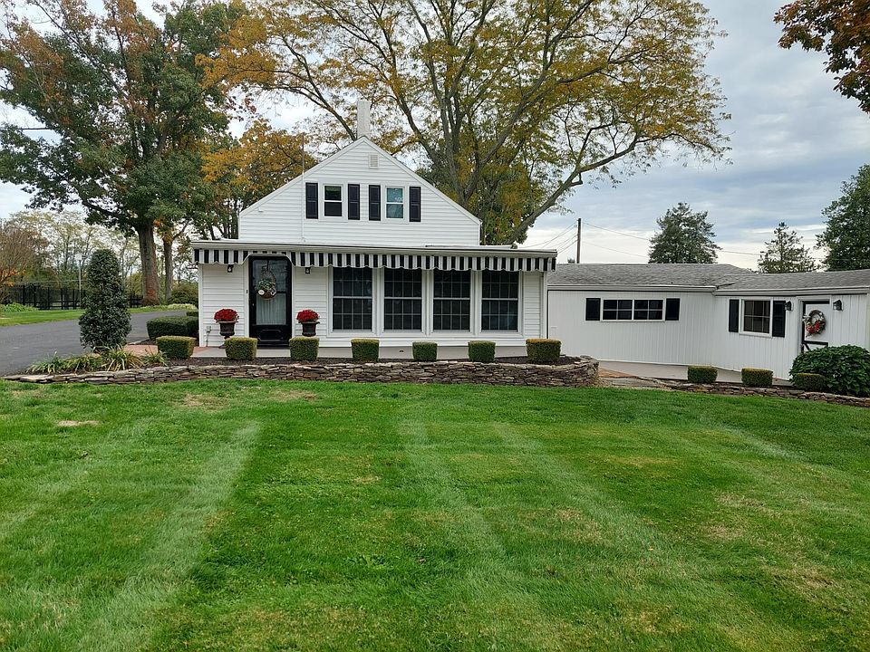 Entrance at rear of house.