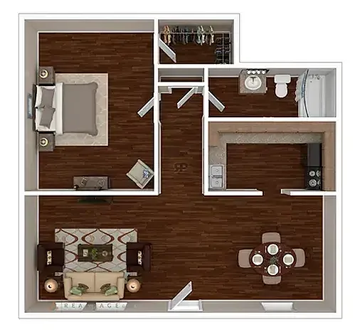 Floor plan A1 Renovated