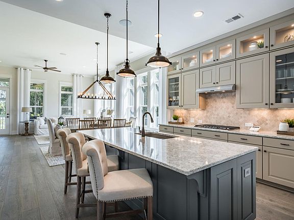 Model Representation - Beautiful Open Kitchen