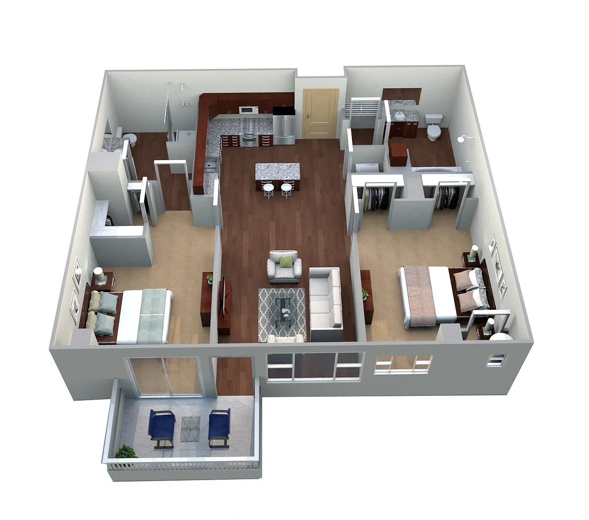 Floor plan The Loons Cry