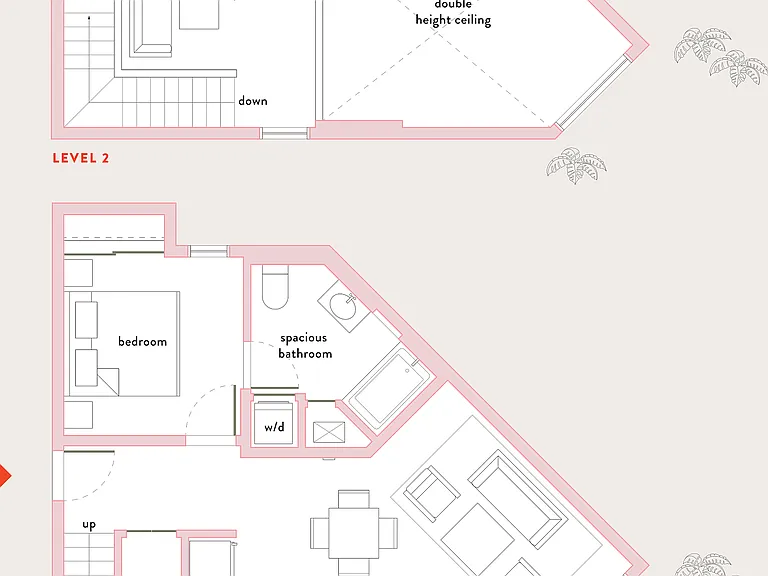 PENTHOUSE Layout with Loft PENTHOUSE Layout with Loft