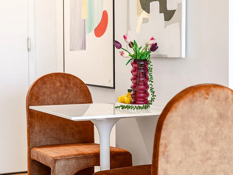 Step into the stylish interiors of 240 Willoughby, where modern design meets comfort. Enjoy a cozy dining space perfect for gatherings. Elevate your lifestyle todaya"schedule a tour and see what awaits you!
