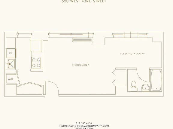 2nd image of 520 W 43rd St APT 26C