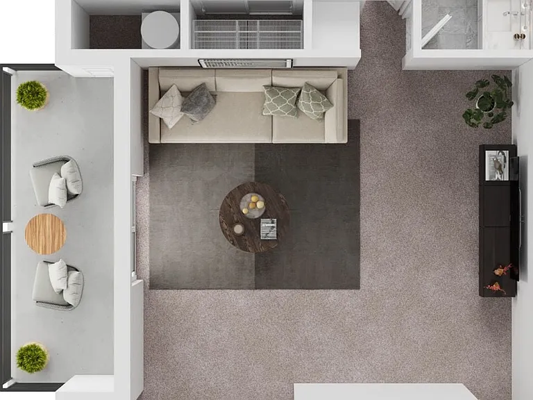 1 Bedroom 1 Bedroom
