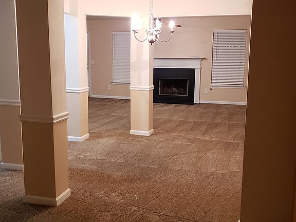 Open floor plan for dining and living room