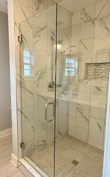 Walk in shower