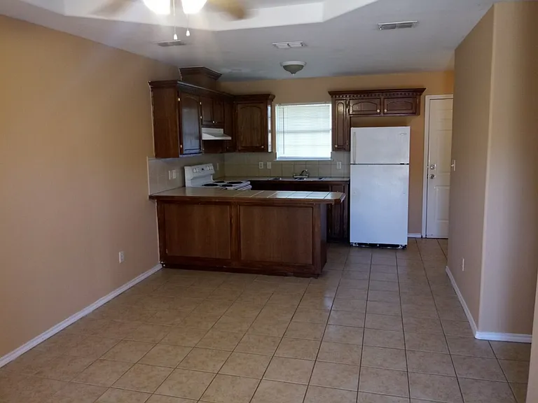 Open to kitchen