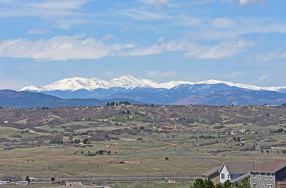 Mt. Evans from Back Deck
