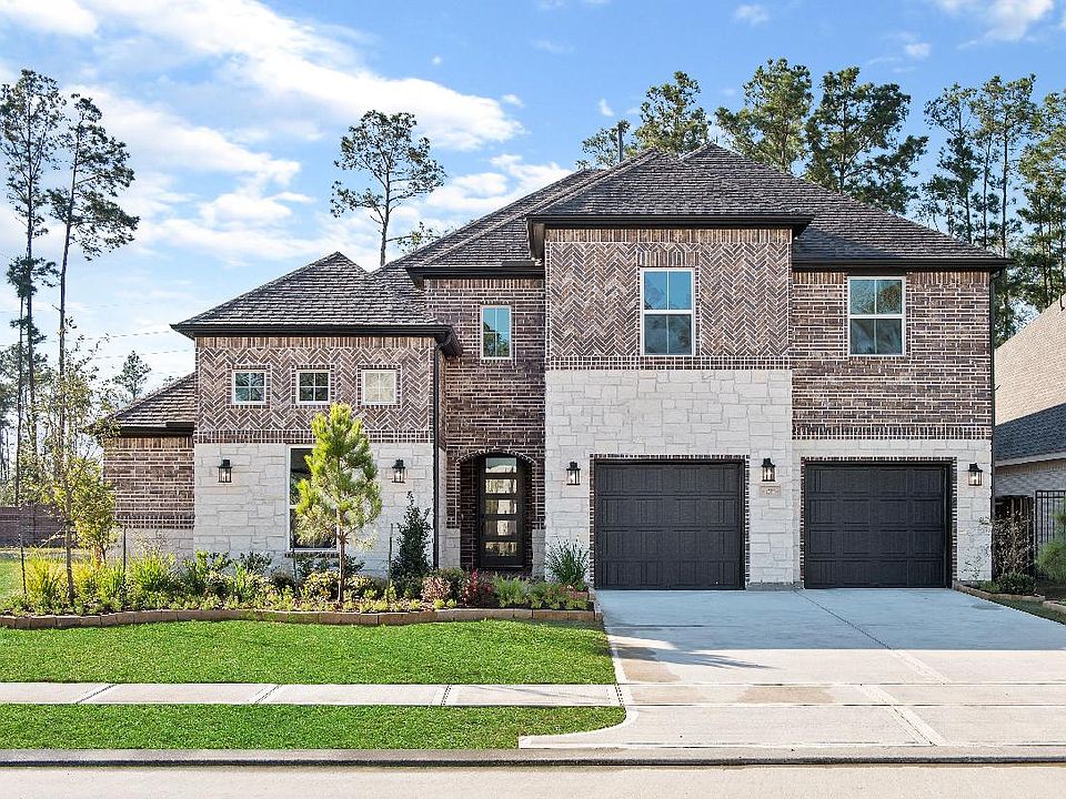 Great curb appeal with stone and brick exterior