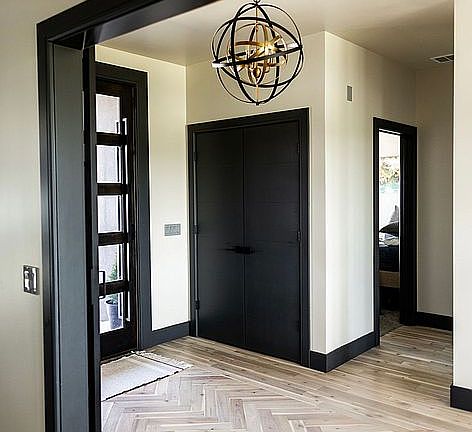 Corner Office Doorway