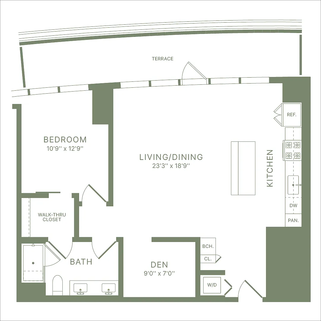 Floor plan PHC11