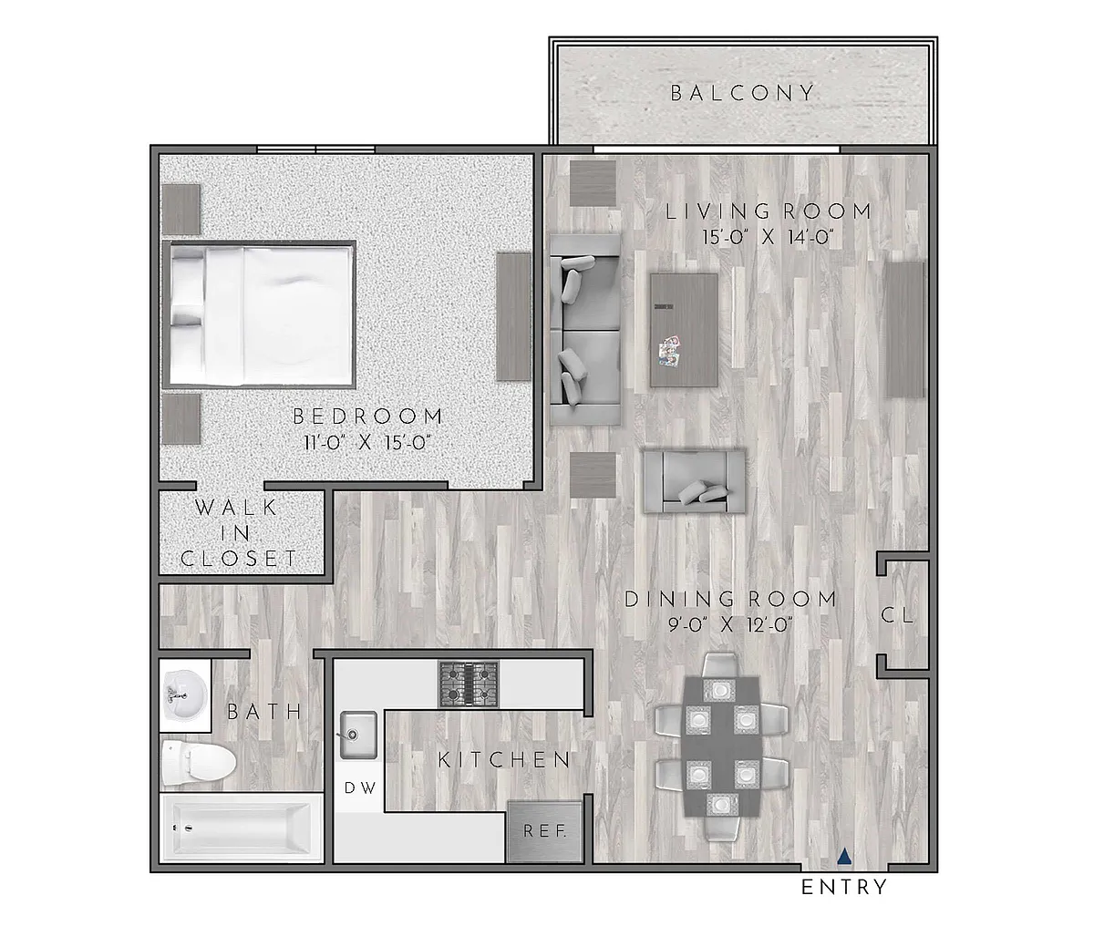 Floor plan A4